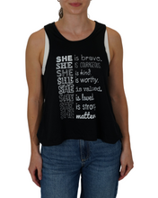 Load image into Gallery viewer, &quot;SHE is&quot; backless top