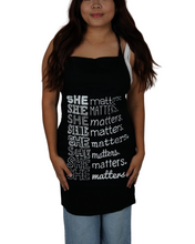 Load image into Gallery viewer, SHE Matters Apron