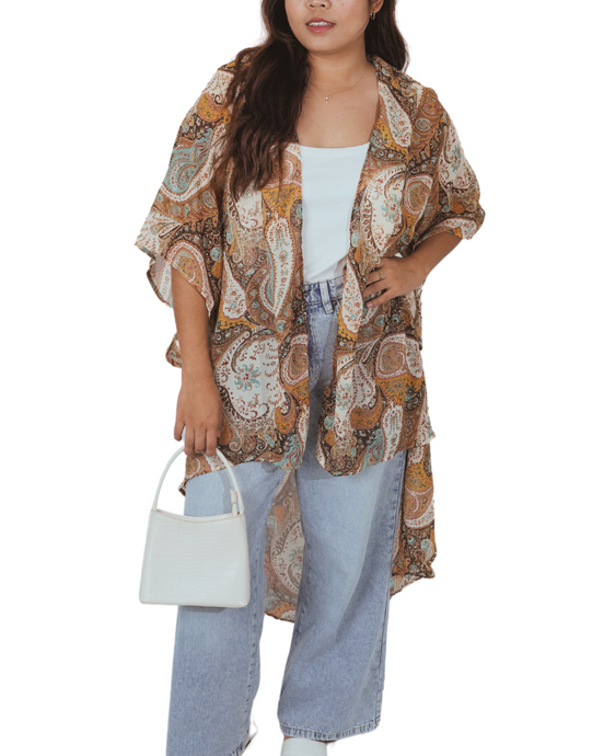 Earth Tones Kimono