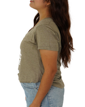 Load image into Gallery viewer, She is Soft Green Tee (Bubble print)