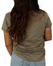 Load image into Gallery viewer, She is Soft Green Tee (Bubble print)