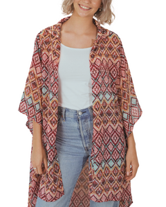 Geometric Pattern Kimono