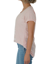 Load image into Gallery viewer, She is Soft Pink Tee (Bubble print)