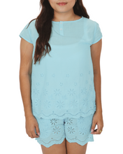 Load image into Gallery viewer, &quot;Broderie Anglaise&quot; Pyjamas