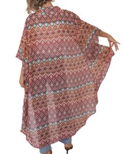 Geometric Pattern Kimono