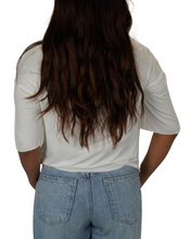 Load image into Gallery viewer, SHE Is Crop T Shirt (White)