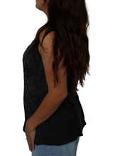 Load image into Gallery viewer, Charcoal Embroidered Fashion top