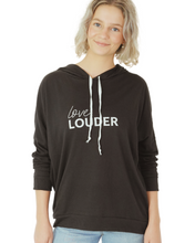 Load image into Gallery viewer, Love Louder Hoodie (Black)