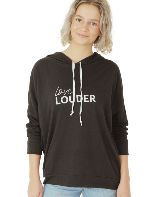Love Louder Hoodie (Black)