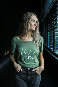"Love Louder" T shirt