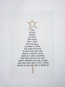 Christmas Tea Towel