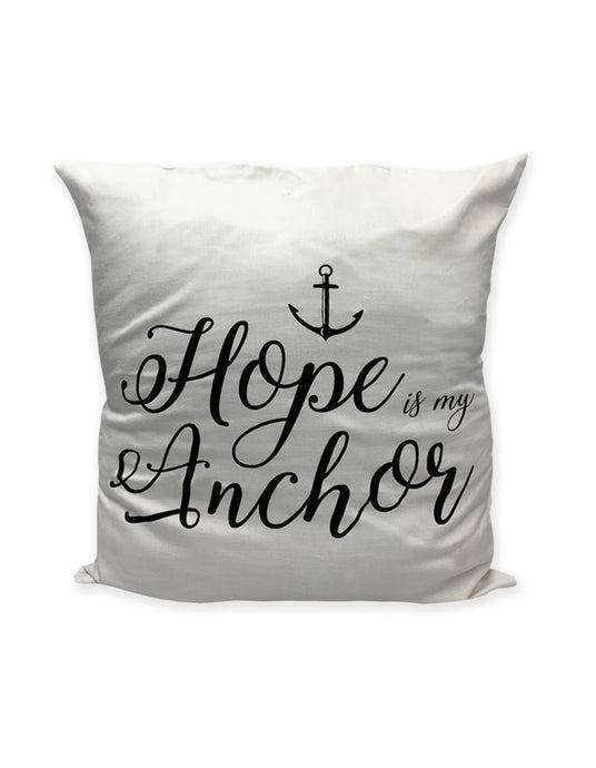 Hope is my Anchor Cushion Cover